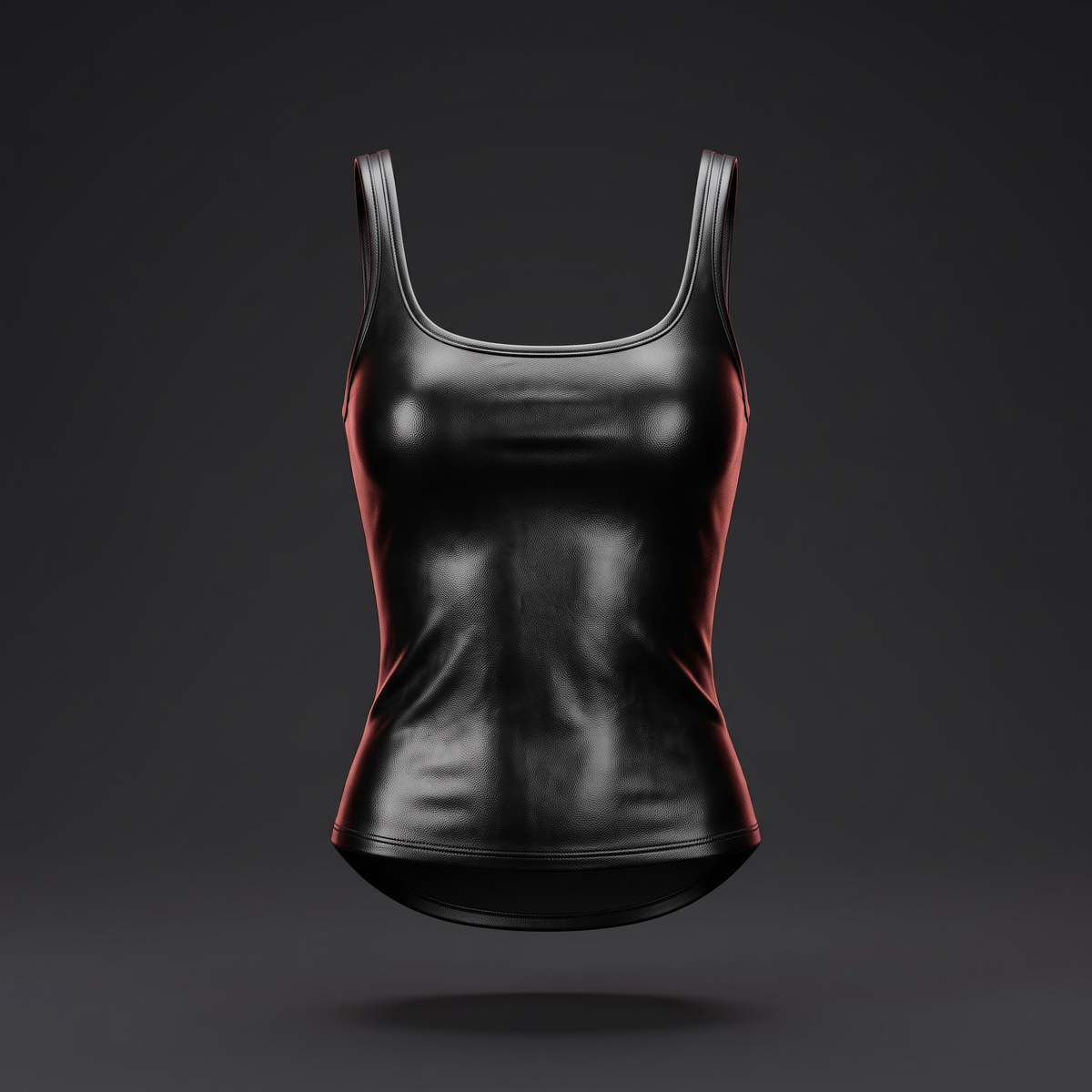 Shine Tank Top - Black