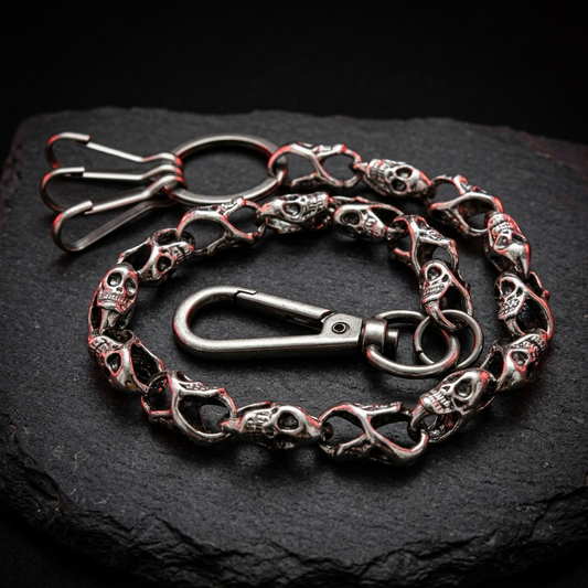 Skull Link Wallet Chain